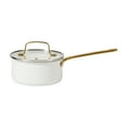 thumbnail image 6 of Martha Stewart Everyday Emmie 10-Piece Non-Stick Aluminum Cookware Set, Cooking Pots and Pans Set, Linen, 6 of 10
