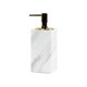 thumbnail image 1 of Dispensador de jabón de mármol exquisito, dispensador de prensa de lujo ligero y sencillo, botella for baño, botella de loción for baño, 1 of 3