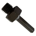 Male to 3/8" Shank (Short) Drill Adapter for Bits. HeatTreated Steel