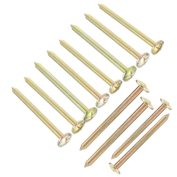 12pcs Stainless Steel Survey Stakes for Property Line Marking and Gardening Borders