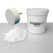 Gordon Glass® Optical Grade High Purity Cerium Oxide Polishing Compound - 1 Lb and 3" Felt Polishing Wheel Kit