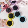 thumbnail image 3 of Brosse à Cheveux Pliable avec Miroir, Peigne de Massage Rond Mini Compact pour Sac à Main/poche, Format de Voyage pour Filles et Femmes, 3 of 6