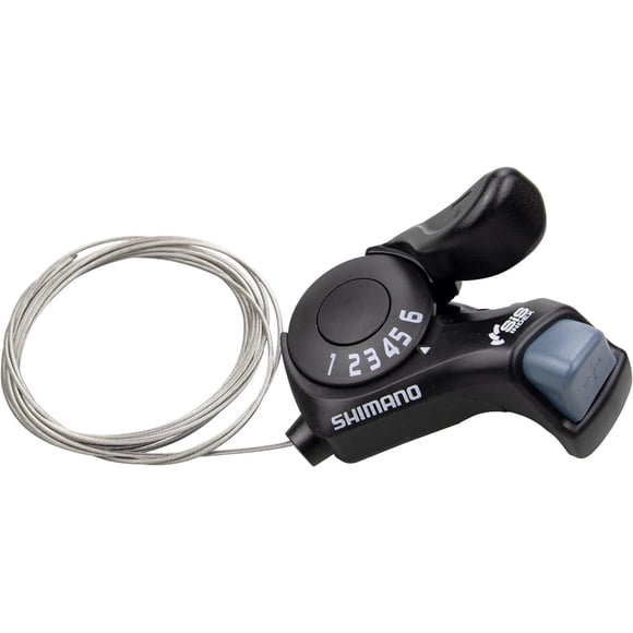HAHDAXIA Bike Shifter Right 6 Speed SL-TX30-6R Thumb Gear Shifter Right for Mountain Bike Folding Bike Hybrid Bike