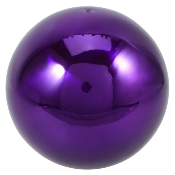 Pawsdot Purple Reflective Stainless Steel Ball Outdoor Gazing Globe for Garden Decor