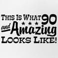 thumbnail image 2 of CafePress - Funny 90Th Birthday - Adjustable Unisex Printed Trucker Hat with Mesh Back, 2 of 8