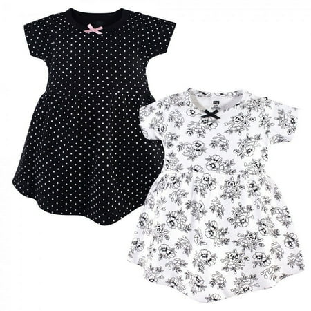 UPC: 0660168536782 | Hudson Baby Infant and Toddler Girl Cotton Short-Sleeve Dresses 2pk  Toile  0-3 Months