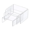 thumbnail image 1 of Risers Para Contadores, s Soportes En Forma De U Conjunto De 3 Claros Zulema Soporte de elevadores de pantalla acrílica, 1 of 7
