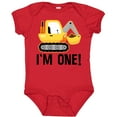 thumbnail image 3 of Inktastic 1st Birthday Construction Truck Boy Boys Baby Bodysuit, 3 of 5