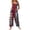 Wine(American Flag Floral Print), variant on Iaqnaocc 4th Of July Outfits for Women Patriotic American Flag Stars Sleeveless Wide Leg Womens Jumpsuit Summer Adjustable Strap Loose Fit Red White and Blue Jumpsuits Rompers Light Blue 5XL
