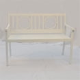 thumbnail image 1 of Carolina Classics Banc Extérieur en Métal Gramercy, Blanc, 1 of 6