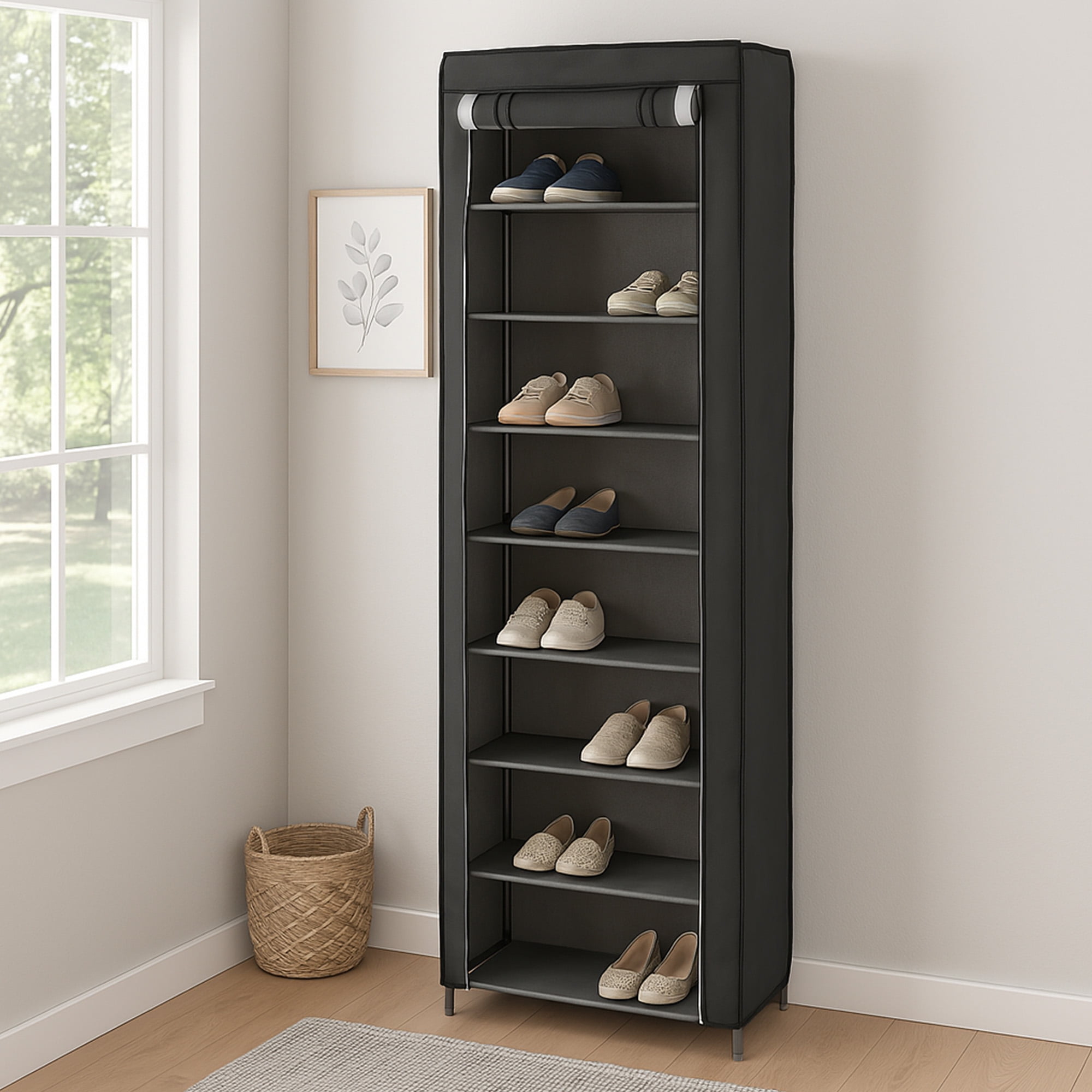 Neat Living Portable Shoe Rack w/ Cover