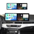thumbnail image 2 of ZWNAV Dual 9.1 inch Screen Car Radio For Audi A4 A5 2017-2019 Android 15 Multimedia Player GPS Navigation Auto DSP Stereo Host, 2 of 12