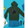 thumbnail image 3 of Kitten With A Ball Hoodie Juniors -Image by Shutterstock,  Small, 3 of 4