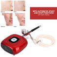 thumbnail image 4 of Kit de maquillaje con aerógrafo máquina de hidratación facial pulverizador de oxígeno y agua inyección de oxígeno y agua pulverizador para el hogar rojo ANGGREK Otros, 4 of 8