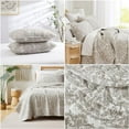 thumbnail image 5 of SouthShore Fine Linens Ashanti 3-Piece Bone Quilt Bedding Sets, Queen, 5 of 8