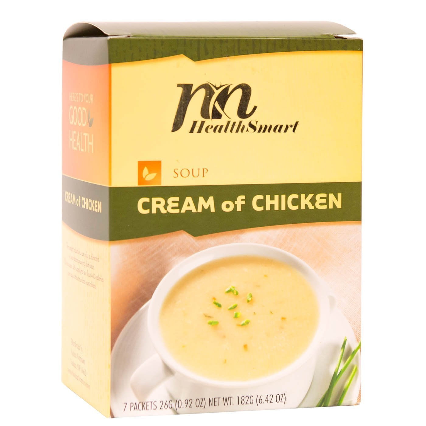 HealthSmart High Protein Diet Soup Cream of Chicken 15g Protein Low Calorie Low Carb
