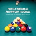 thumbnail image 5 of Billiard Balls,Ball Durable Synthetic Set Size American Pool Ball 57.2mm Ball Pool Size American Ball Set 16 Ball Synthetic Resin Pool Buzhi Hxber Laoshe Siuke L, 5 of 7