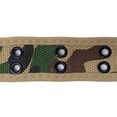 thumbnail image 2 of Desert Camouflage 2 Holes Row Metal Grommet Stitched Canvas Fabric Web Belt, 2 of 2