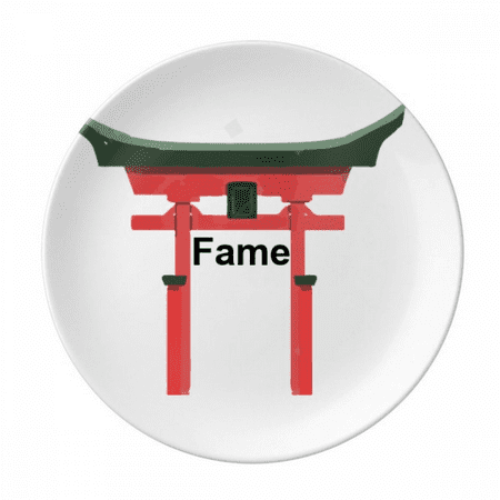 

Drama Life Reputation Plate Decorative Porcelain Salver Tableware Dinner Dish