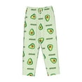 thumbnail image 4 of Fotbe Green Avocado Women's Pajama Pants,Sleepwear Pants,Pj Bottoms Drawstring And Pockets-Large, 4 of 9