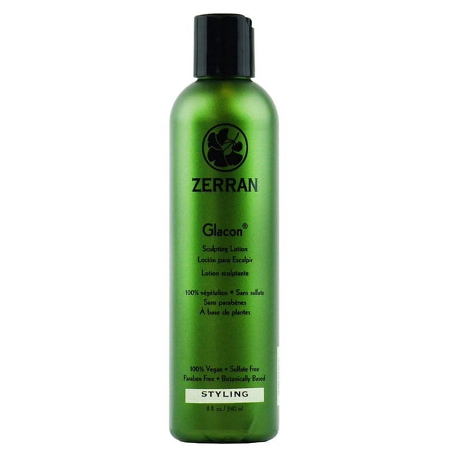 Loción Zerran Glacon Sculpting, sin alcohol, 240 ml