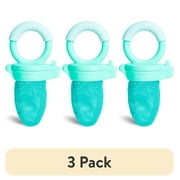 (3 pack) Munchkin Fresh Food Baby Feeder, Mint, Unisex, BPA-Free, 6+ Months
