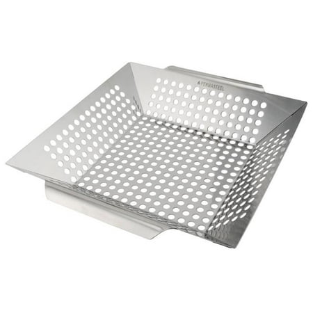 UPC 182995000149 product image for Permasteel PA-30211B Heavy Duty Stainless Steel Grill Basket  Stainless Steel | upcitemdb.com