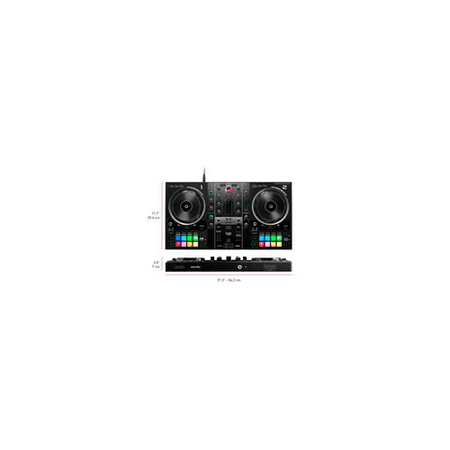 HERCULES DJ Control Inpulse 500 with 2-Deck USB DJ Controller-Black