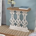 thumbnail image 2 of Accent Console Table, Wooden Classic Vintage Sofa Table for Living Room Bedroom and Entryway, 31.9''L x 11.8''W x 32.3''H, 2 of 7
