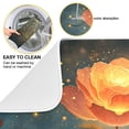 thumbnail image 2 of Flowers Leaves Light Dish Drying Mat Dish Drainer Rack Mats Water Absorbent Non-Slip Easy Clean Heat Resistant for Kitchen Counter, 2 of 8