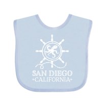 Inktastic San Diego California Travel Boys or Girls Baby Bib