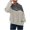 White, variant on Fesfesfes Ladies Hooded Leopard Print Fashion Long-Sleeved Hooded Pullover Double-Sided Plush Sweater Top Under $10
