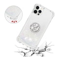thumbnail image 5 of Funda para iPhone 12 Pro con Brillo Líquido Flotante, Purpurina, Parachoques y Anillo Giratorio Soporte, 5 of 5