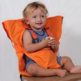 thumbnail image 3 of Baby portable adjustable dining chair strap is an essential safety belt for baby travel, feeding, and campingOrange, 3 of 5