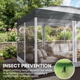 thumbnail image 6 of SANOPY 10 x 20 ft Pop up Gazebo with Ventilated Double Roof and Mosquito Net, Outdoor Patio Shelter Canopy for Patios, Backyard, Garden and Beach, Light Gray, 6 of 6