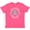 Retro Heather Pink, variant on Inktastic Brain Cancer Awareness with Grey Ribbon and Butterfly Youth T-Shirt