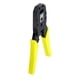 thumbnail image 4 of Alicates para cables de red, herramienta de crimpado de red, de cables para cortar y pelar Ethernet 4p6p8p amarillo, 4 of 8