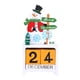 thumbnail image 3 of RV Tres adornos de calendario de Navidad de madera Regalos de Navidad Calendario de alce de muñeco de nieve de Papá Noel de madera Sailing Electrónica, 3 of 5