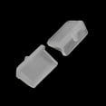 thumbnail image 2 of Unique Bargains 20 PCS Phone Polyethylene PE Female USB Port Plug Cover Anti Dust Protector White, 2 of 2