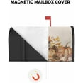 thumbnail image 3 of Fall Hedgehog Magnetic Mailbox Covers Standard Size 21x25.5 Inch, Pine Cones Fall Pumpkin Harvest Mailbox Wraps Mailbox Post Cover Thanksgiving Autumn Holiday Mailbox Decor for Outside Garden Yard, 3 of 6