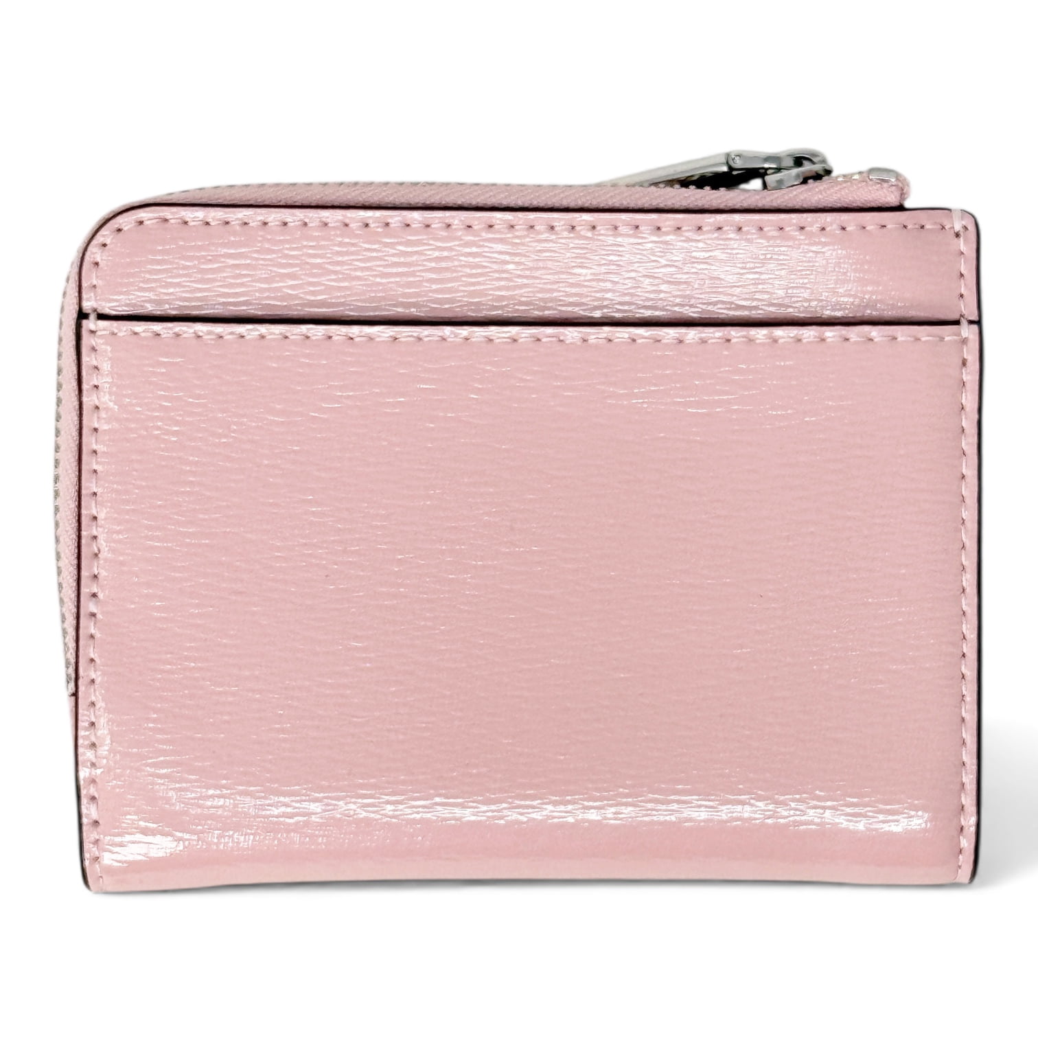 Kate Spade New York Women's Madison  Small L Zip Leather Wallet (Tutu Pink)
