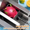 thumbnail image 5 of Commercial Vegetable Slicer Stainless Steel for Tomato Onion Potato Lime 0-13mm Thickness Adjustable Manual Fruit Cutter, 5 of 9