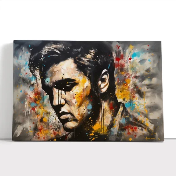 Kna Prints - 1 Pc Poster Elvis Presley No.3 Wall Art Poster Home Decor, UNFRAMED-8x12
