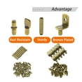 thumbnail image 2 of 100Pcs Shelf Pegs for Shelves, 4 Styles Shelf Pins Kitchen Cabinet Shelf Pegs,Shelf Holders Pegs, Bookshelf Pegs, 2 of 5