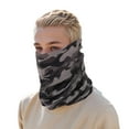 thumbnail image 5 of Unique Bargains 1 Pc Windproof Face Scarf Mask Face Mask for Outdoor Cycling Black Gray, 5 of 6