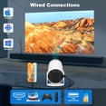thumbnail image 3 of Proyector HY300 PRO Mini portátil 4K 1080P Android 11, 3 of 6