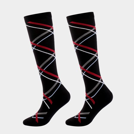 DNAKEN (5 pairs) Compression Socks for Women & Men Circulationis Best Support for Athletic Running,Hiking,Nursing men's compression socks support hose for women compression