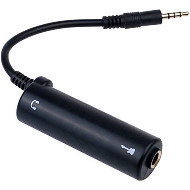 Adaptador de interfaz de efectos de guitarra, enlace convertidor Compatible con, adecuado para adaptador de audio con efecto de sonido de guitarra Apple