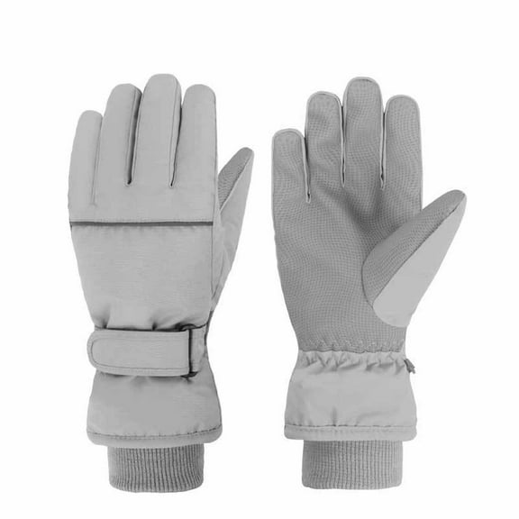 End of Year Clearance! Waterproof Snow Gloves for Ourdoor Sports, Children's Plush Gloves For Winter Warmth Thickened Plush Comfortable Gloves 1-3 Years
