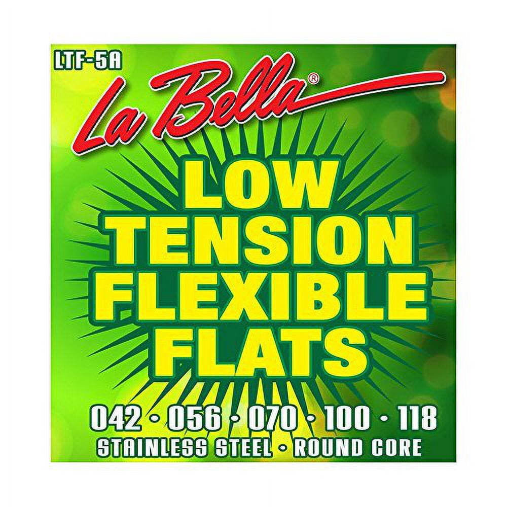 La Bella 2001 Hard Tension Silver Plated Wound Concert Classical Guitar String